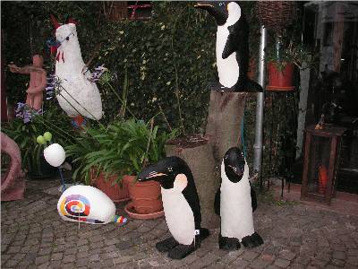 Nur die Pinguine freuten sich �ber das kalte Wetter
