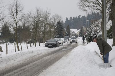 hier kann nur einer fahren