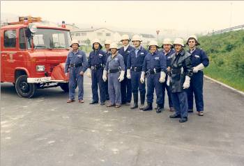 Einsatzabteilung Juni 1978