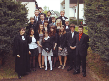 Konfirmanden 2010